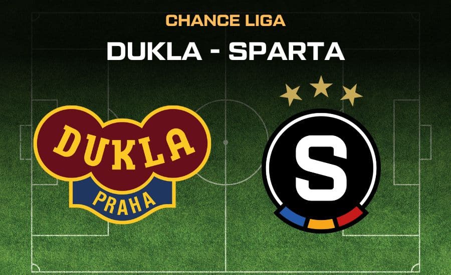 Chance Liga: Sparta vyhrála na Dukle 3:0, Haraslín dal 2 góly 1 Dukla - Sparta