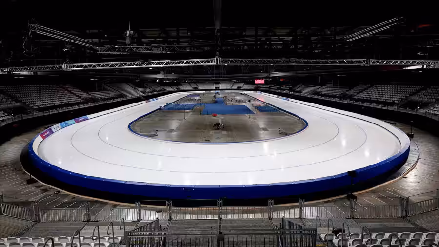 Rychlobruslení na ZOH 2026 – program, výsledky, Češi, live přenosy 2 Stadion pro rychlobruslení na ZOH 2026