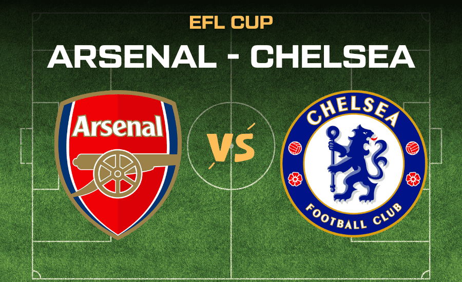 EFL Cup: Arsenal porazil Chelsea 1:0 a postupuje do finále Ligového poháru 1 Arsenal - Chelsea EFL Cup