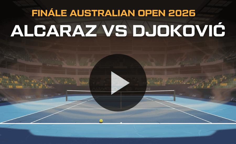 Finále AO 2026: Alcaraz vs Djoković 3:1, Španěl si připsal kariérní grandslam jako nejmladší tenista v historii 1 Finále Australian Open 2026 Alcaraz vs Djoković
