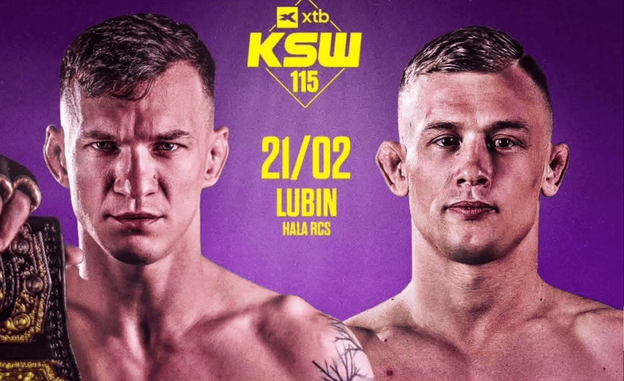 KSW 115 Lubin |21.2.| výsledky, karta, program 1 KSW 115 Lubin