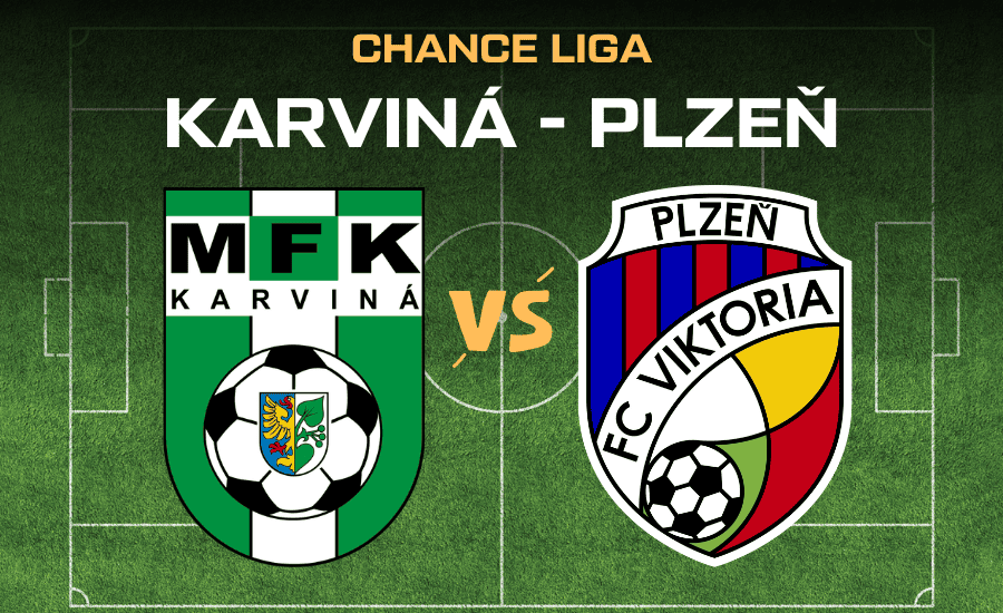 Chance Liga: Karviná prohrála s Plzní 0:2, oba góly dal Višinský. Podívejte se na sestřih 1 Karviná - Plzeň Chance Liga