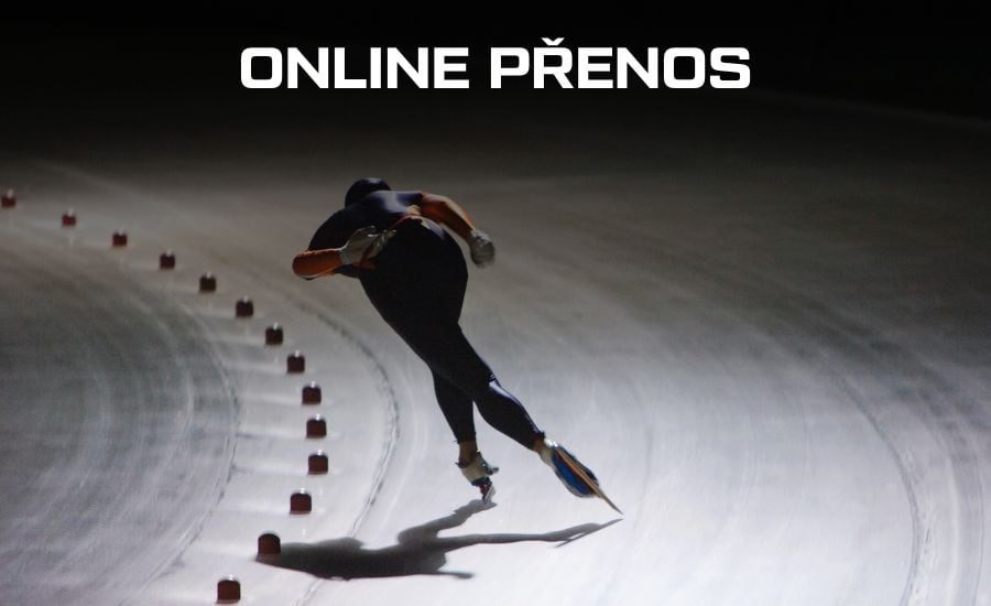 ONLINE přenos: Jílek v závodě s hromadným startem / rychlobruslení na ZOH 2026 1 Online přenos - rychlobruslení závod s hromadným startem muži (Metoděj Jílek)