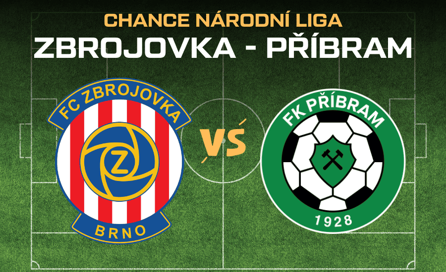 Zbrojovka porazila Příbram 1:0 a upevnila si 1. místo v tabulce 1 Zbrojovka - Příbram Chance Národní liga