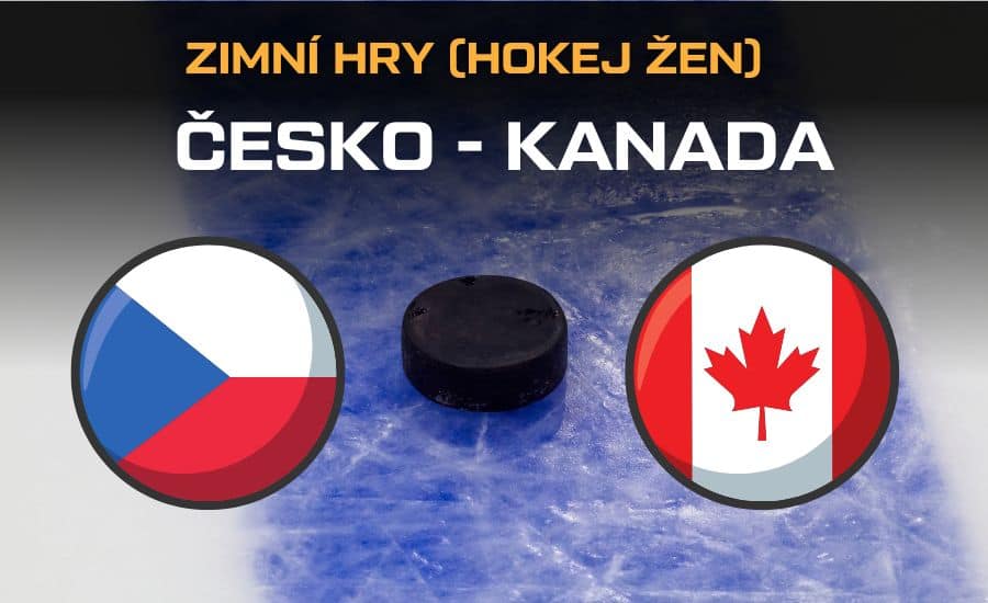 Hokej žen na ZOH 2026: Kanada - Česko 5:1, rozhodla už první třetina 1 Česko - Kanada