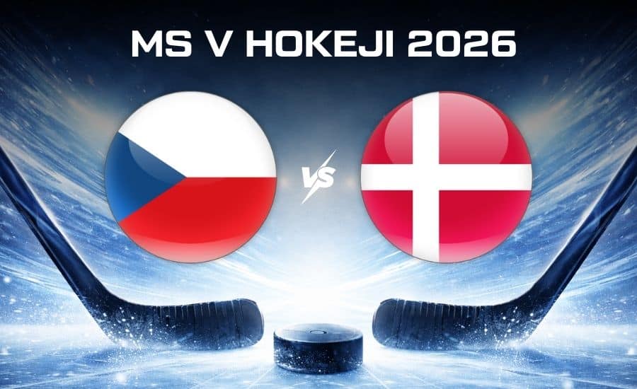Česko porazilo na úvod MS v hokeji Dánsko 4:1, podívejte se na sestřih 1 Česko - Dánsko MS v hokeji 2026