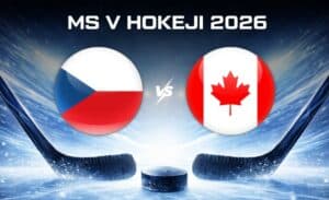 Česko - Kanada MS v hokeji 2026