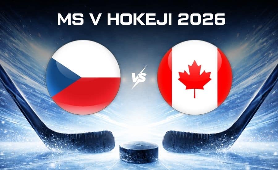 Naši na MS v hokeji prohráli s Kanadou 2:3, podívejte se na sestřih zápasu 1 Česko - Kanada MS v hokeji 2026