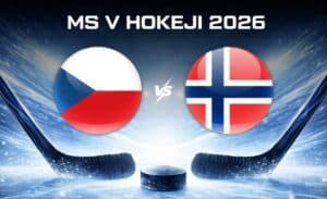 Česko - Norsko MS v hokeji 2026
