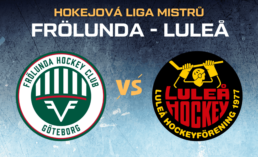 Finále hokejové LM: Frölunda porazila Luleu 3:2 po prodloužení, podívejte se na sestřih 1 Frolunda - Lulea finále hokejové Ligy mistrů