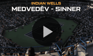 Medveděv - Sinner finále Indian Wells 2026