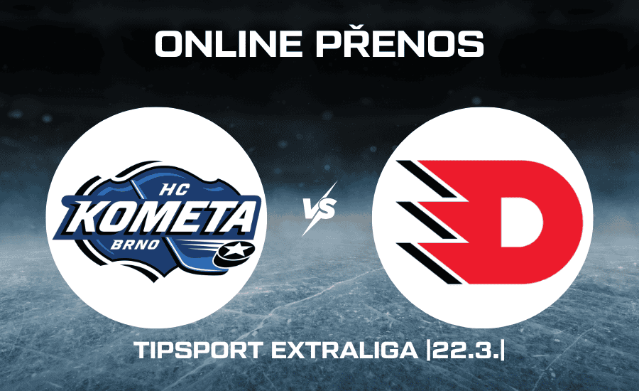 ONLINE: Kometa - Pardubice 22.3.