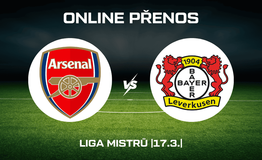 ONLINE přenos: Arsenal - Leverkusen |17.3.| | Liga mistrů (odveta osmifinále) 1 ONLINE přenos: Arsenal - Leverkusen