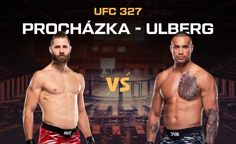 Kde sledovat zápas Procházka - Ulberg na UFC 327: live stream zdarma 1 UFC 327 Procháza vs. Ulberg