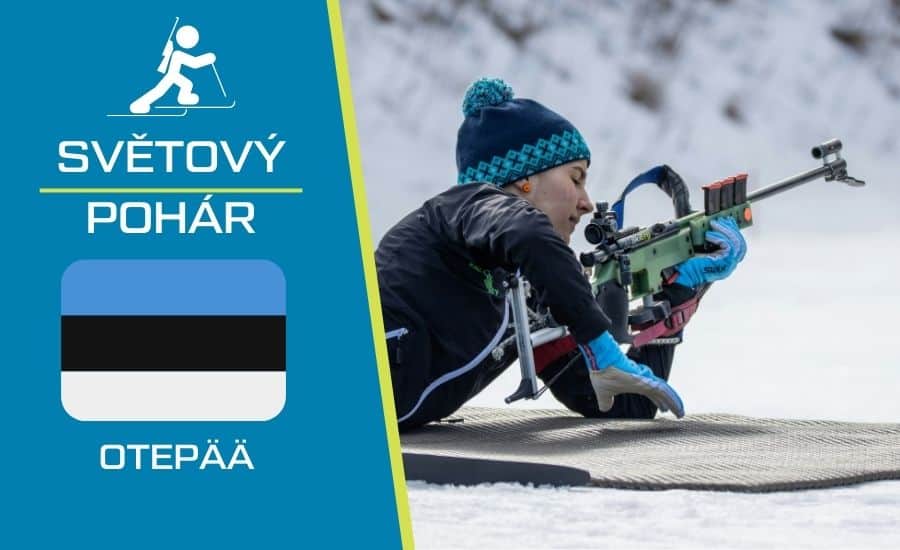SP biatlon Otepää: světový pohár se letos mění na mistrovství světa 1 Biatlon Otepää 2026