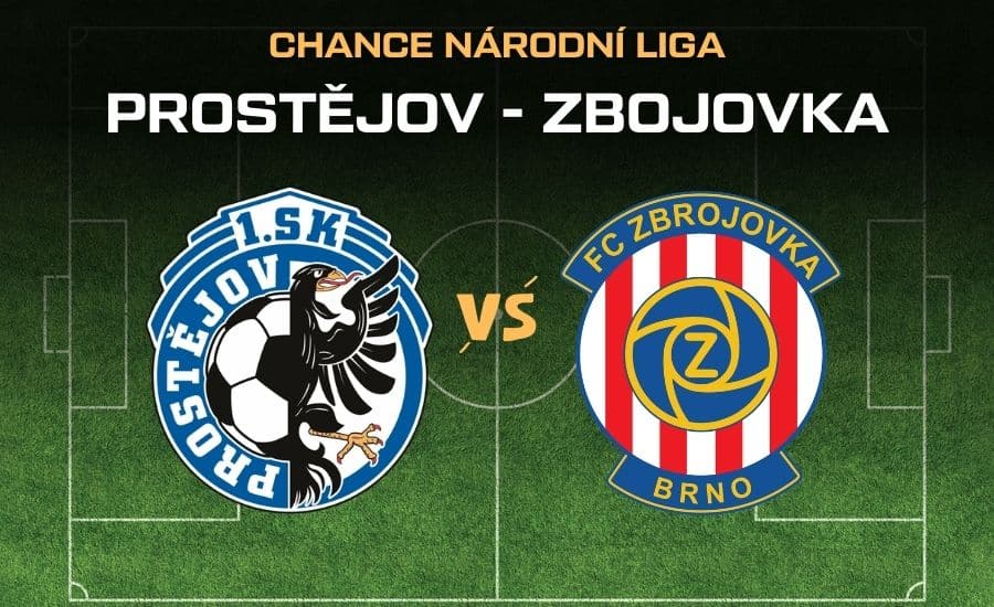Zbrojovka vyhrála v Prostějově 2:1 a vede tabulku o 14 bodů 1 Prostějov - Zbrojovka Brno
