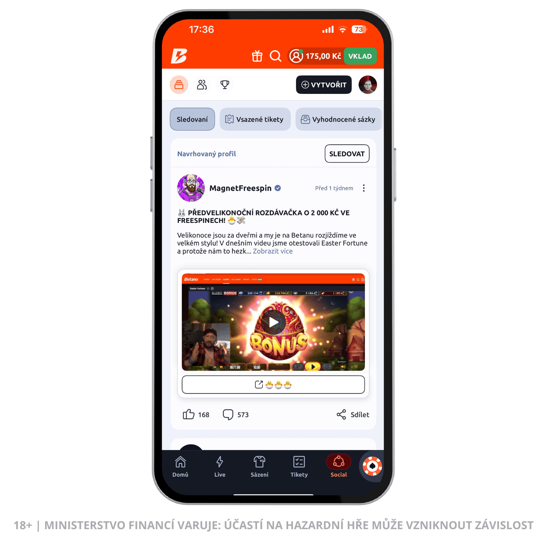 Betano aplikace – funkce, možnosti, jak a kde stáhnout, hodnocení a recenze 6 Betano aplikace Social