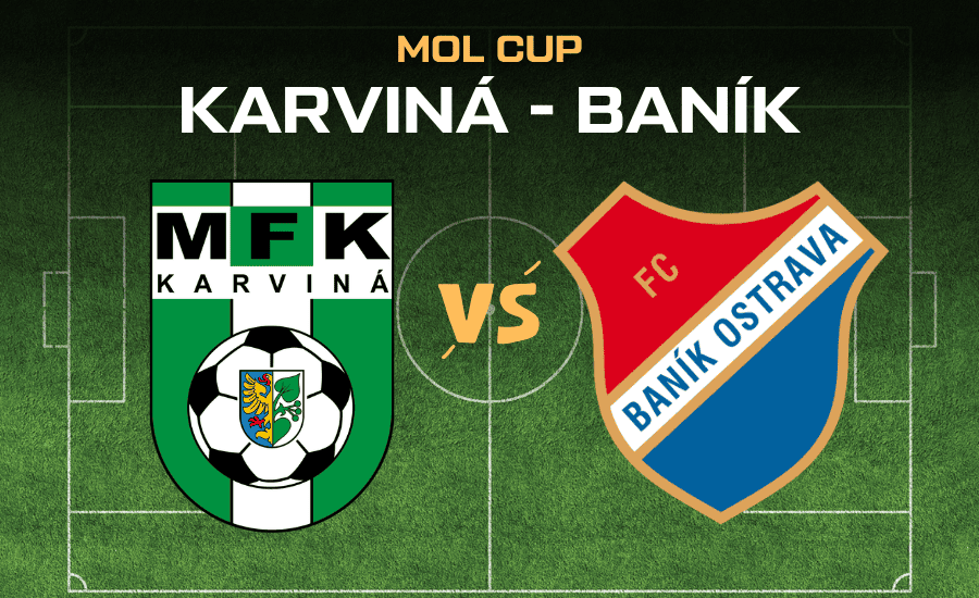 Karviná porazila Baník 2:1 a je ve finále MOL Cupu! Podívejte se na sestřih 1 Karviná - Baník MOL Cup semifinále 21.4.
