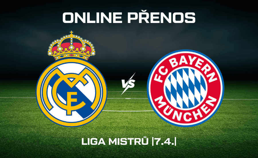 ONLINE: Real - Bayern |7.4.| čtvrtfinále Ligy mistrů (první zápas) 1 ONLINE: Real - Bayern 7.4. Liga mistrů