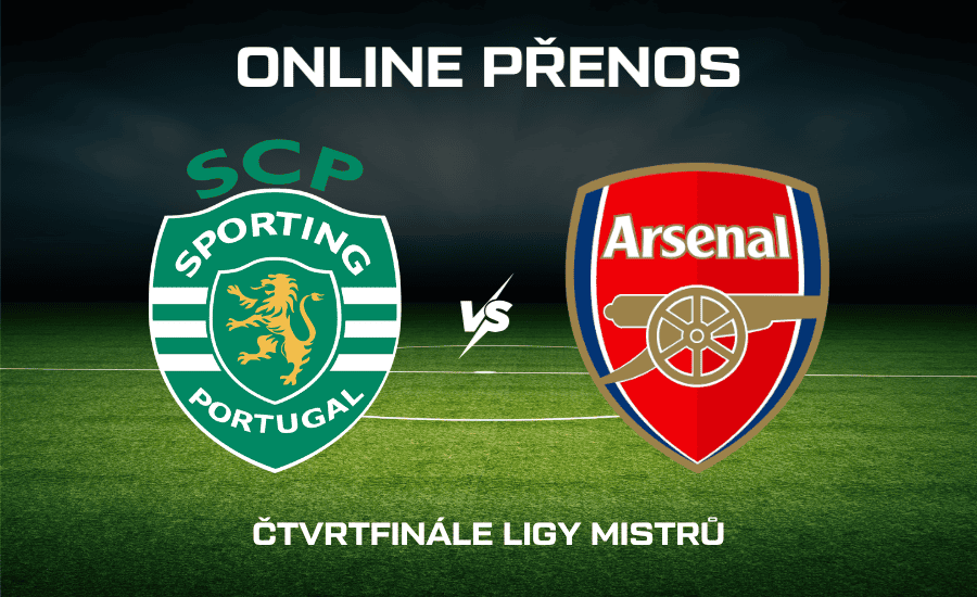 Sporting - Arsenal online čtvrtfinále Ligy mistrů