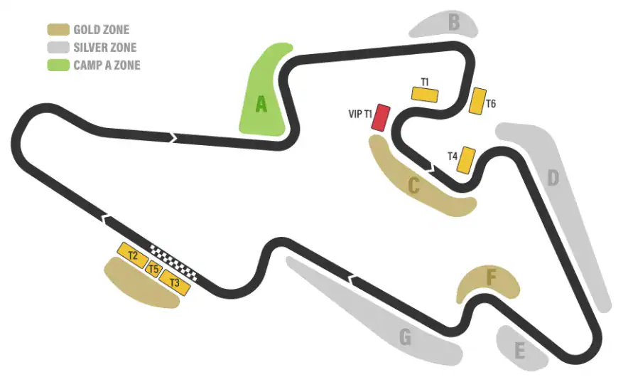Průvodce MotoGP Brno 2026 – výsledky, program, vstupenky, doprava, live přenosy, fanzóna 2 Tribuny Masarykův okruh MotoGP Brno