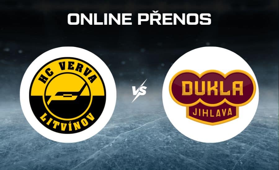 ONLINE přenos: Litvínov - Jihlava