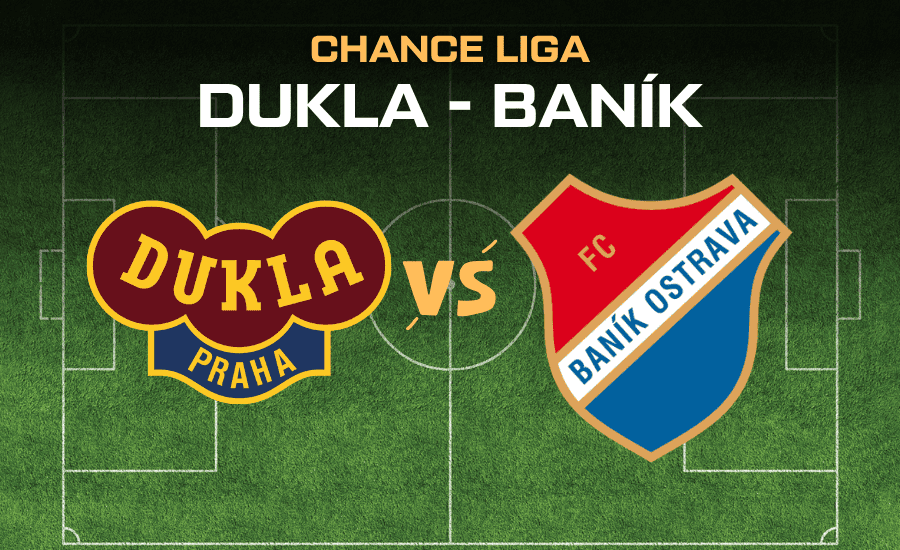 Kde sledovat Dukla - Baník živě: live stream zdarma, TV vysílání, online přenos, sestavy, bilance, forma a kurzy 1 Dukla - Baník Chance Liga 23.5.