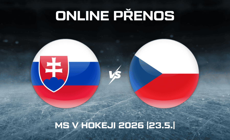 ONLINE: Slovensko - Česko MS v hokeji 2026