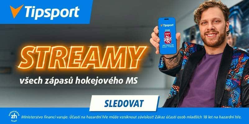 Kde sledovat MS v hokeji 2026 živě – live streamy zdarma, online a TV přenosy 3 Streamy zápasu MS na TV Tipsport