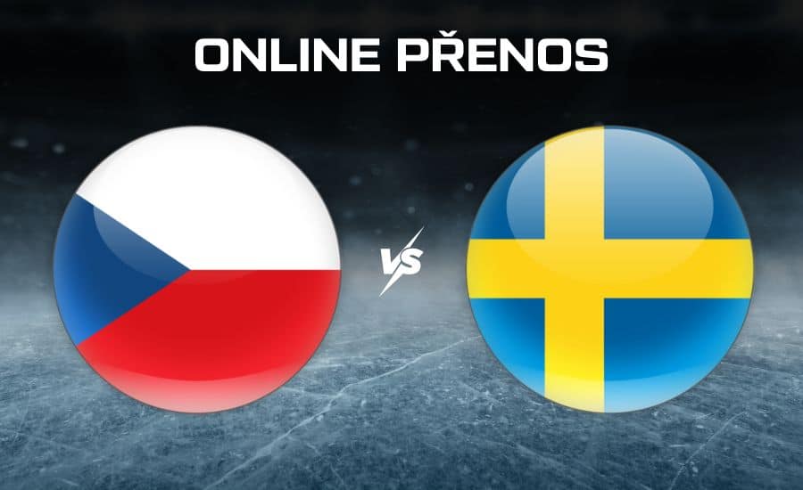 ONLINE přenos: Česko - Švédsko
