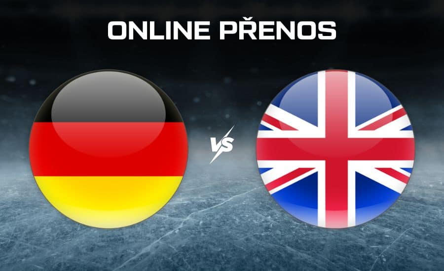 ONLINE přenos: Německo - Velká Británie