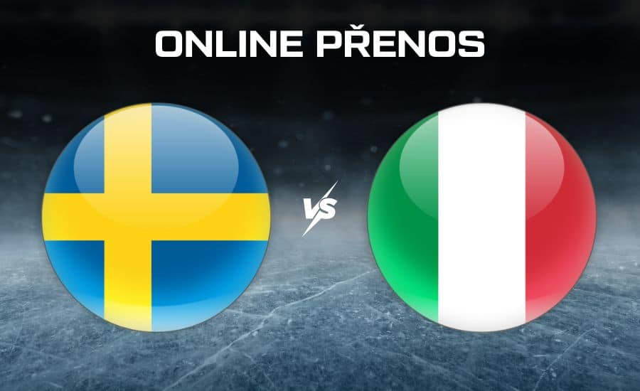 ONLINE přenos: Švédsko - Itálie |22.5.| sledujte MS v hokeji 2026 zdarma 1 ONLINE přenos: Švédsko - Itálie