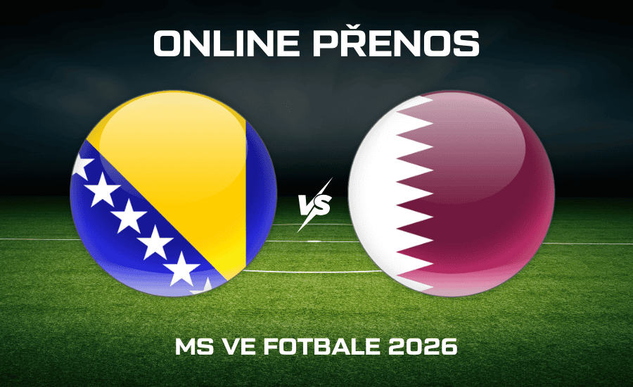 ONLINE: Bosna a Hercegovina - Katar MS 2026