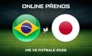 Brazílie - Japonsko ONLINE MS ve fotbale 2026 30.6.