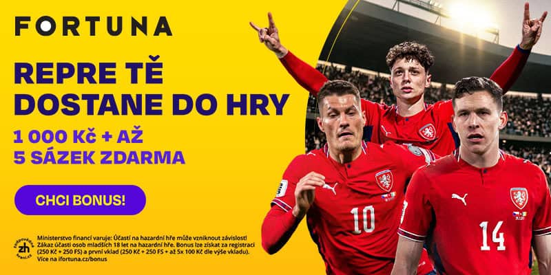 Fortuna TV live – recenze, podmínky, návod, program 2 Fortuna repre bonus 1000 Kč
