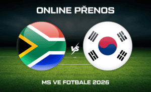 ONLINE přenos: JAR - Jižní Korea MS 2026