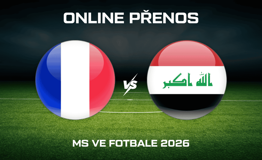ONLINE: Francie - Irák |22.6.| (skupina I) MS ve fotbale 2026 živě a zdarma přes live stream 1 ONLINE: Francie - Irák MS ve fotbale 2026 (22.6.)