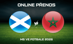 ONLINE: Skotsko - Maroko MS ve fotbale 2026 20.6.