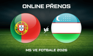 Portugalsko - Uzbekistán ONLINE MS 2026 23.6.