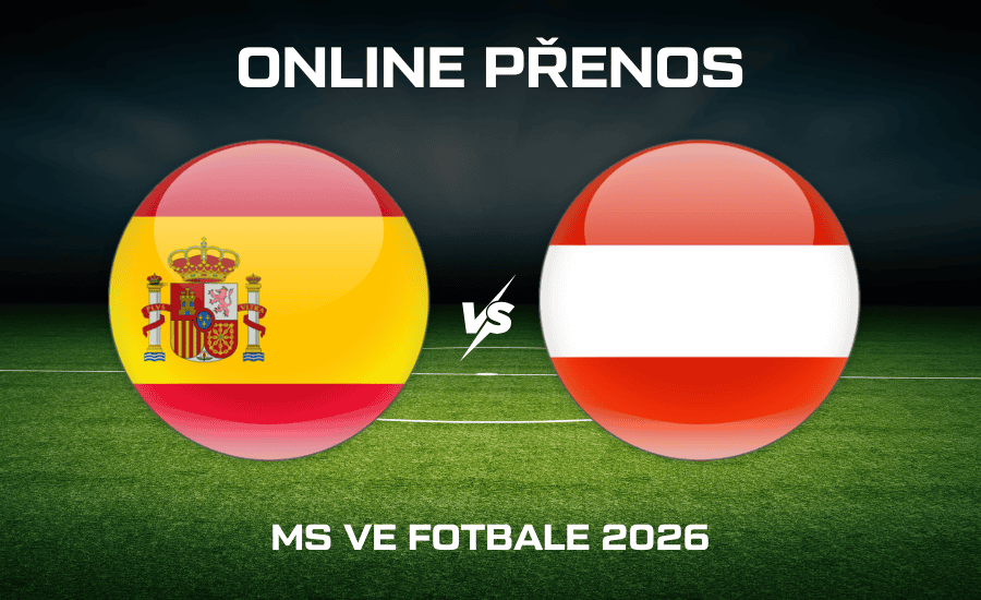 Španělsko - Rakousko ONLINE |2.7.| 1/16 finále MS ve fotbale 2026 zdarma 1 Španělsko - Rakousko MS 2026