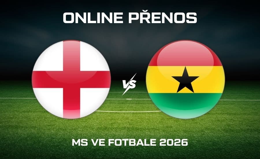 ONLINE přenos: Anglie - Ghana živě |23.6.| MS ve fotbale 2026 1 ONLINE přenos: Anglie - Ghana