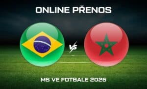 ONLINE přenos: Brazílie - Maroko
