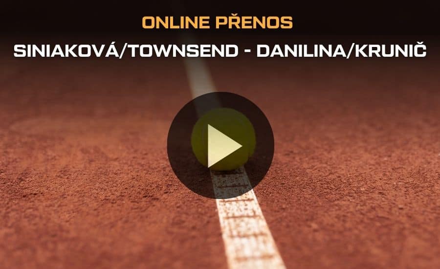 ONLINE přenos: Siniaková/Townsend - Danilina/Krunič |7.6.| finále čtyřhry na French Open živě 1 ONLINE přenos: Siniaková/Townsend - Danilina/Krunič