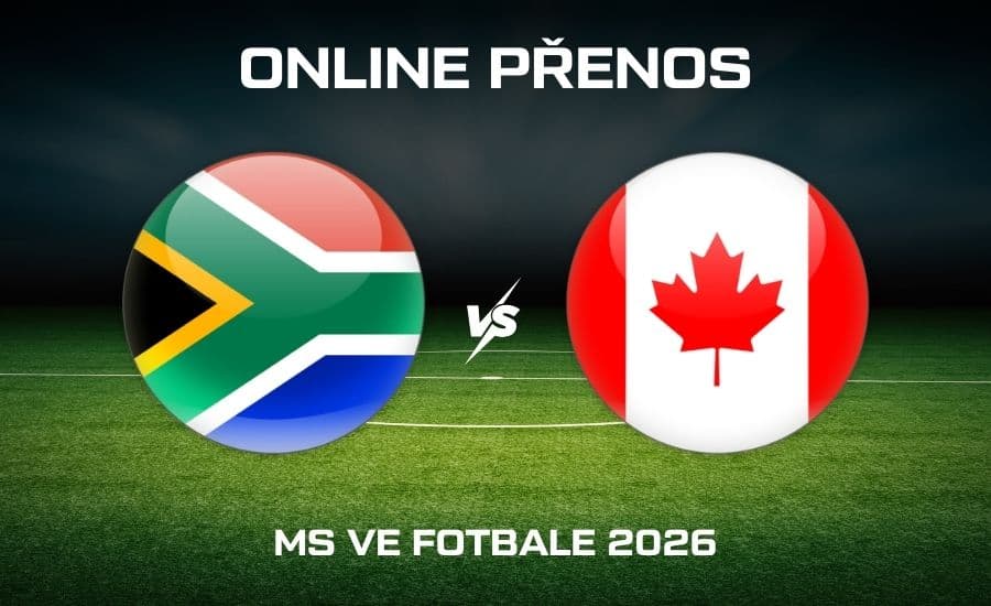 ONLINE přenos: JAR - Kanada živě |28.6.| šestnáctifinále MS ve fotbale 2026 1 ONLINE přenos: JAR - Kanada