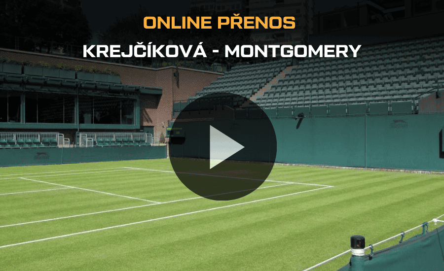 ONLINE: Krejčíková - Montgomery |14.6.| finále WTA Hertogenbosch živě