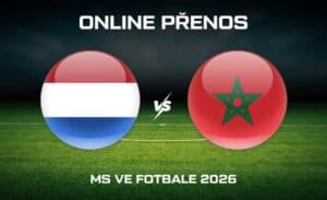 ONLINE přenos: Nizozemsko - Maroko