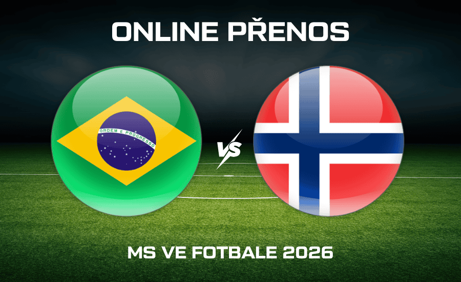 Brazílie - Norsko ONLINE |5.7.| Osmifinále MS ve fotbale 2026 live a bez placení 1 Brazílie - Norsko MS 2026