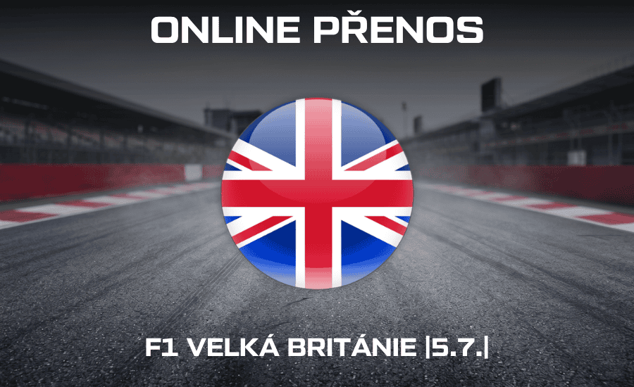 F1 Silverstone ONLINE 2026 Velká cena Velké Británie 5.7.