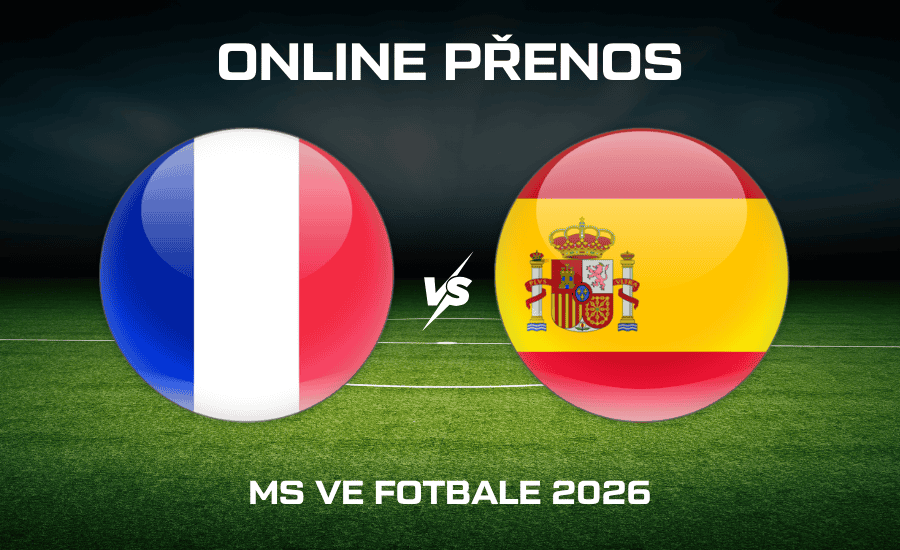 Francie - Španělsko ONLINE MS ve fotbale 2026