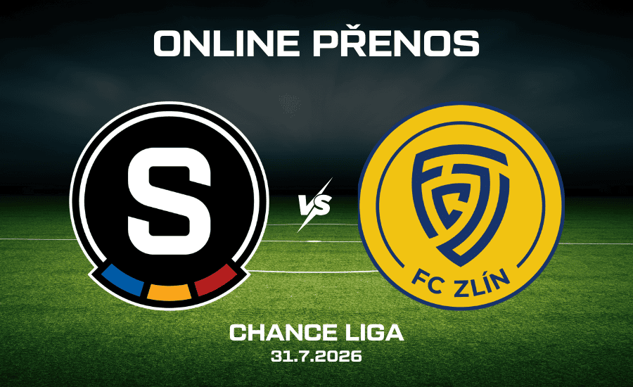 ONLINE: Sparta - Zlín |31.7.| Chance Liga živě (2. kolo) live stream zdarma 1 ONLINE: Sparta - Zlín Chance liga 31.7. 2026